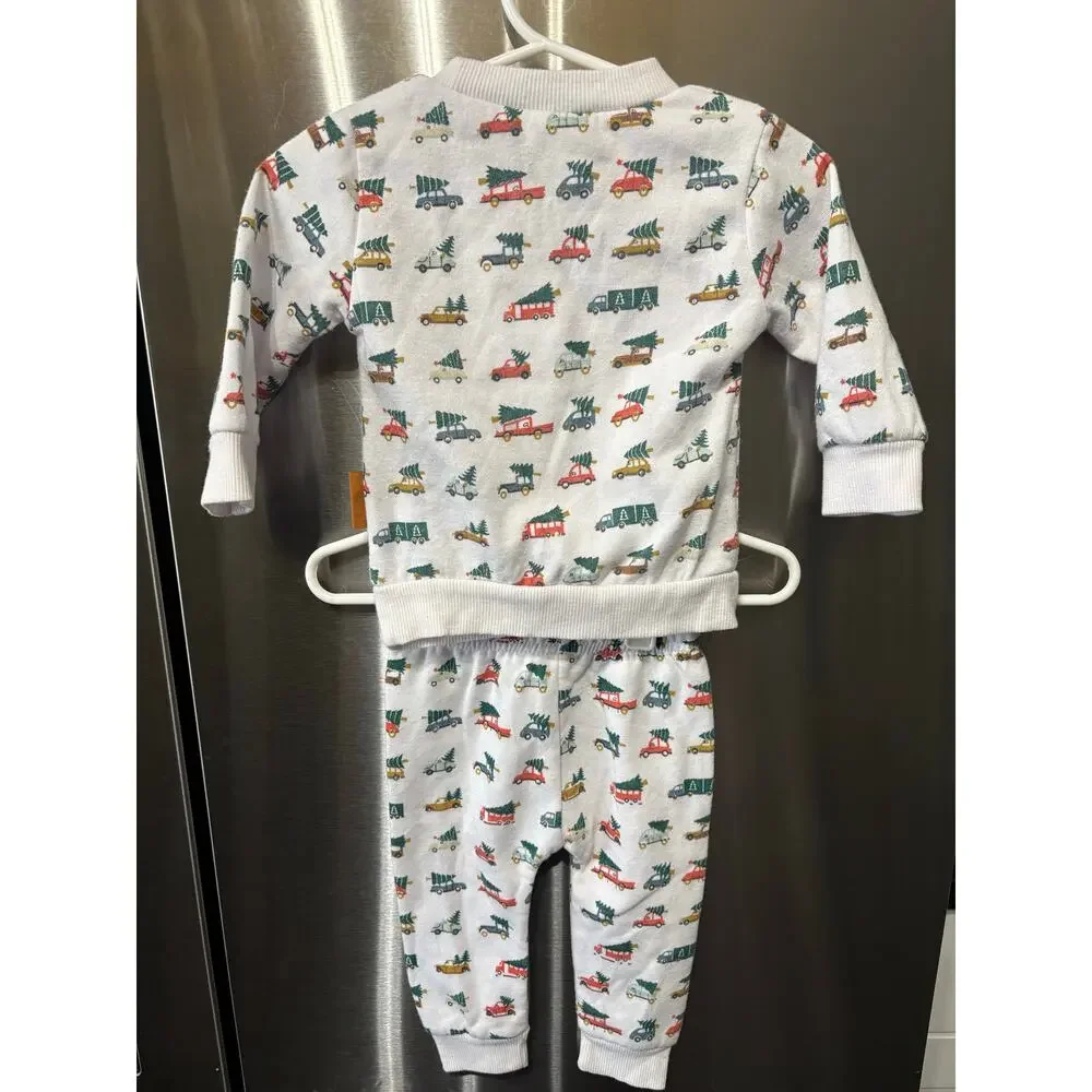 Christmas Tree Truck Sweater Set - Lila & Jack - 6-9mo